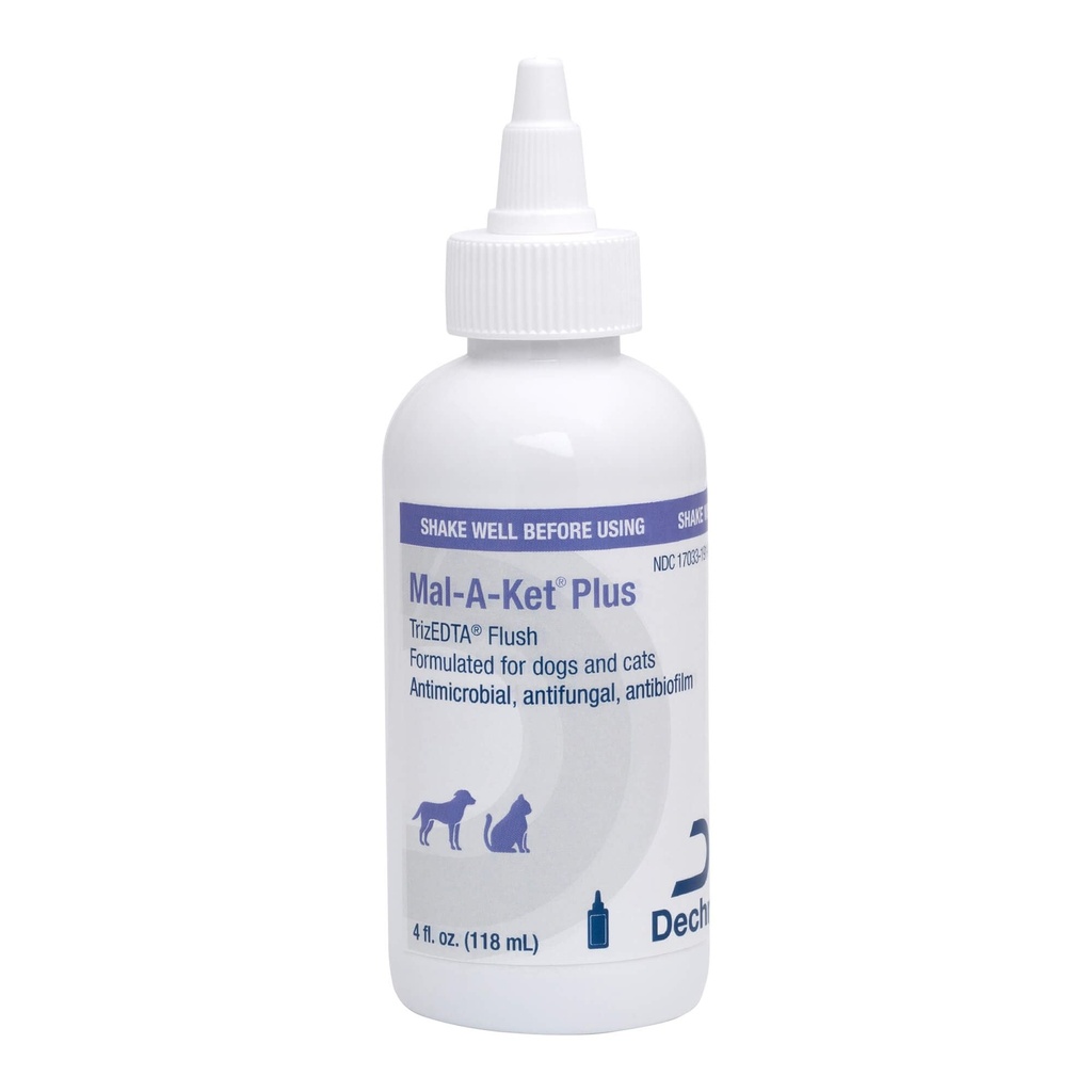 Mal-A-Ket Plus TrizEDTA Flush til katter og hunder, 4 oz