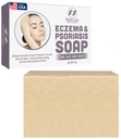 Eczema Soap Bar for ansikt og kropp - All naturlig dermatitt, Psoriasis behandling for tørr kløe Flaky Hud Relief - Gentle Detoxifying, Helbredelse, Anti-Tykk, Renser hudpleie Remedy - Eczema Soap Bar