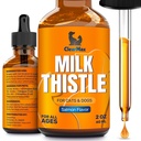 Milk Thistle for hunder og katter – Liver Support for hunder og katter – Nyrestøtte – 2Oz