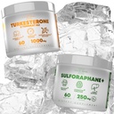 Turkesteron & Tongkat Ali Real Lab-Verifisert Sulforafane Supplement, Ajuga Turkestanica Per Serving Øke Stamina - (60 kapsler)