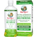 MaryRuth Organics Ekstra styrke Natttid Flytende Multimineral | Sukker Gratis | Calm Magnesium Citrat | NO Melatonin | Kalsium Magnesium Sink | Muskelavslapning | Lemonade Flavor | Vegan | 32 Servering