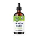 Vimergy USDA Organic Lemon Balm Tinkture Herbal Supplement – Kan brukes i te - Ikke-GMO, alkoholfri –115 ml (1 ml/Serving)
