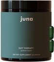 Juna Gut Therapy - Advanced Brain & Gut Health Support with Prebiotic & Probiotics - Forbedret humør, oppmerksomhet og energi - Støtter minne, fokus og mental klarhet - drivstoff kognitiv ytelse (80 Caps)