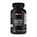 Cold Pressed Pumpkin Seed Oil 3000mg per servering - 180 Softgels - Ikke-GMO & Glutenfri