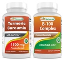Turmeric Curcumin 1500mg & B-100 kompleks