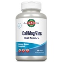 KAL Cal/Mag/Zinc 1000mg Kalsium, 400mg Magnesium og 15mg Sink ® Bone, Muskel, Hjerte og immunstøtte ® 250ct, 83 Serv.