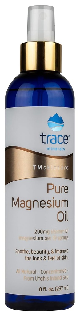 Rent magnesiumoljespor Mineraler 8 oz olje