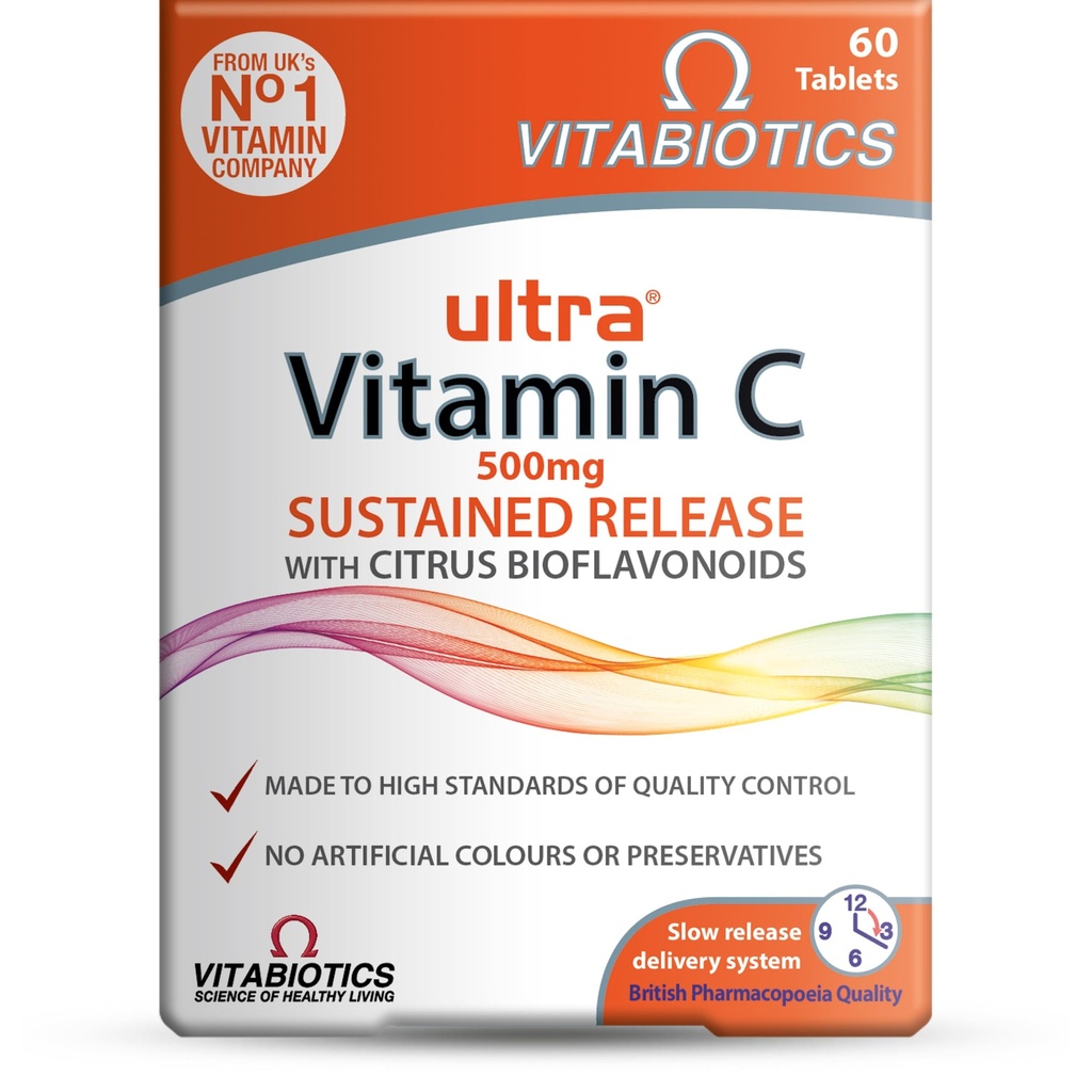 Vitabiotika - Ultra vitamin C - 60 tabletter