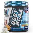 BPI Sports Beste BCAA pulver - Muscle Recovery Support - Branched Chain Aminosyrer | Building blokker av protein og muskel - Post trening gjenoppretting - Hydration - Passion frukt, 30 serveringer