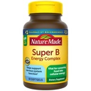 Natur laget Super B energikompleks, kosttilskudd for nervesystemstøtte, 60 Softgels, 60 dagers forsyning