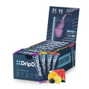 DripDrop Hydration Packets - Bold Variety Pack - Single Servere Electrolytes Powder Drink Mix - Vannmelon, Berry, sitron, oransje - Ikke-GMO, Glutenfri, Vegansk - 80 Sticks