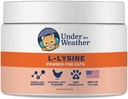 Under været Kjæledyr L-lysin pulver Cat Supplement | Naturlig Vet Formulerte Lysin pulvere for katter og Kittens | fremmer balanse sunn immunstøtte og øker generell helserespons (2.54 Oz)