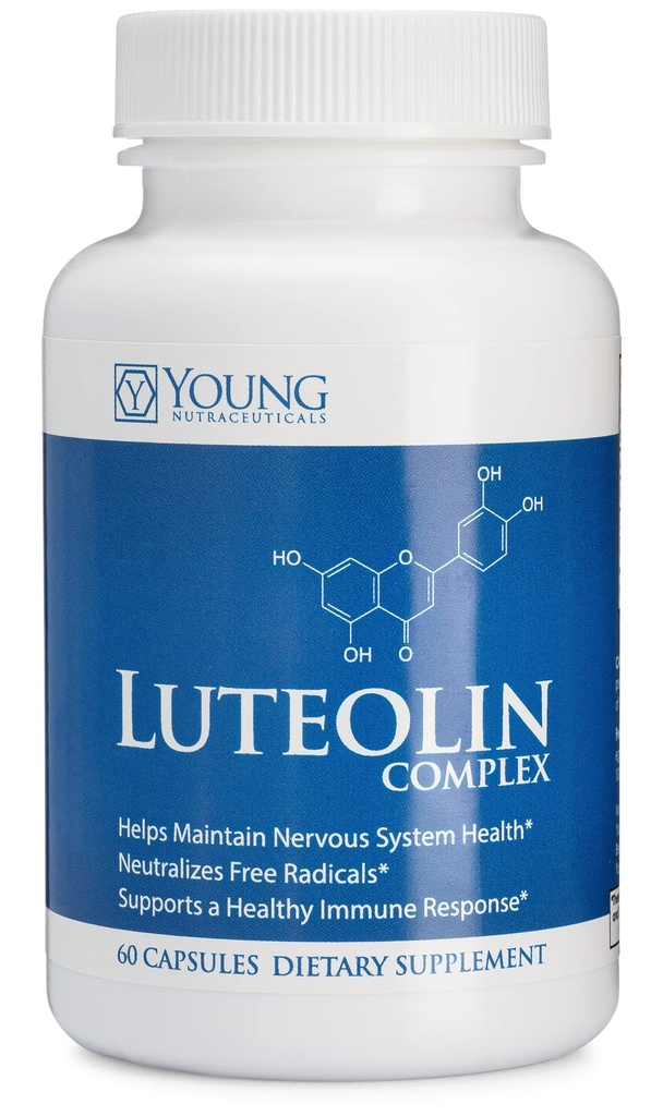 Mirica YoungNutra Luteolin Complex - støtter en sunn immunrespons og bidrar til å opprettholde nervesystemets helse* - 60 kapsler