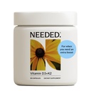 Trenger. Ekspertformulert Prenatal Vitamin D3/K2 for fruktbarhet, graviditet amming og postpartum, sunn immunitet og beinutvikling, støtter brystmelk D-vitaminnivå | 60 kapsler