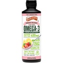 Barlean rosa lemonade vegansk omega 3 Supplement, flytende algae olje med 630 mg EPA & DHA, plantebasert omega fra Algal olje, ikke-GMO og glutenfri, 16 oz