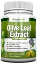 Olive Leaf Extract - 750 Mg - 120 Kapsler - Ekstra styrke - 20% Oleuropein - Ikke-GMO Formula - Premium kvalitet fra ren olivenblader - Kraftig antioksidant - Flott for hjerte, hud og hjerne