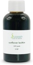 SUNFLOWER LECITHIN Liquid Oil | Kald presset uraffinert | USP Grade Unbleached 100% ren naturlig solflower Lecithin Olje | Hud moisturizer, Soap Making, Lotion | 2 fl oz