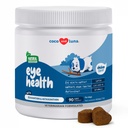 Øye støtte for hunder - 90 Myke Chews - Hundetilskudd for visjon, Øyevitaminer for hunder, med Cod Liver Oil Antioksidant, Hunde Omega Supplement, Omega 3 EPA og DHA fettsyrer.