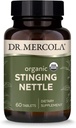 Dr. Mercola Organic Stinging Nettle Kosttilskudd, 60 Serveringer (60 tabletter), ikke GMO, Glutenfri, Soya Gratis, USDA Økologisk
