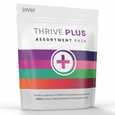 Le-Vel Thrive Plus Assortment pakke ernæringsmessig kosttilskudd prøvespiller, 30 flytende, gummy, kapsler, 30 hver, behagelig velvære variasjon