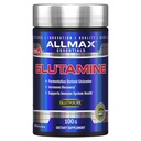 ALLMAX Essentials GLUTAMINE - 100 g pulver - Fermentering-Derivert glutamin - Øker gjenoppretting og støtter immunsystem - Glutenfri og vegansk - 20 Services