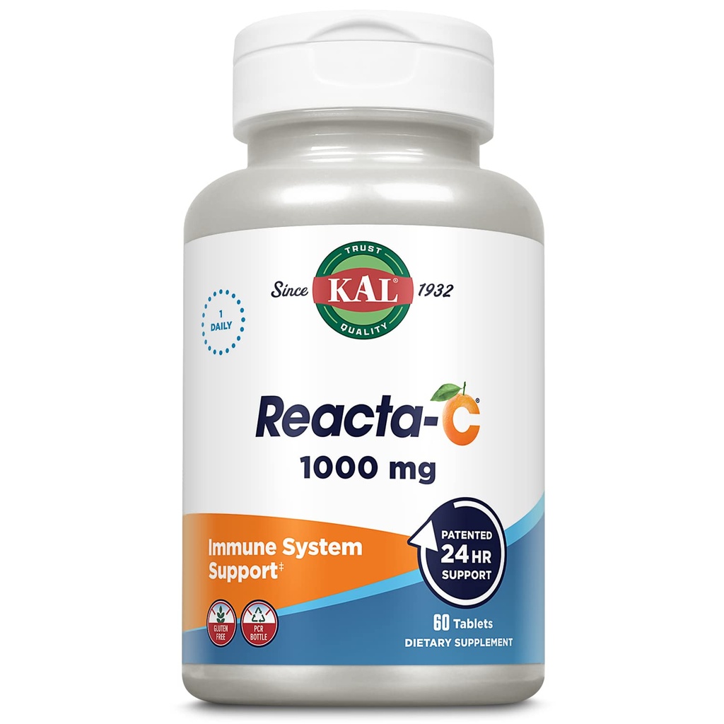 KAL Reacta-c med Bioflavonoider tabletter, 60 greve
