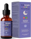 TruHeight Kids sove tinktur alder 2+ (vannmelon flavor) - babyer, barn og barn naturlig søvnhjelp - baby, barn Melatonin 2 år gammel + - vitamin B6, Riboflavin, sink, kobber, sitron balm