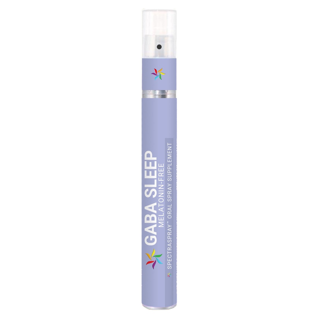 Melatonin Gratis GABA søvnstøtte Spray Supplement -Vegan, naturlig og effektiv oral Spray med GABA, L-Theanine, 5 HTP, & Herbal Blend. No-GMO, No Melatonin, 30 dagers forsyning