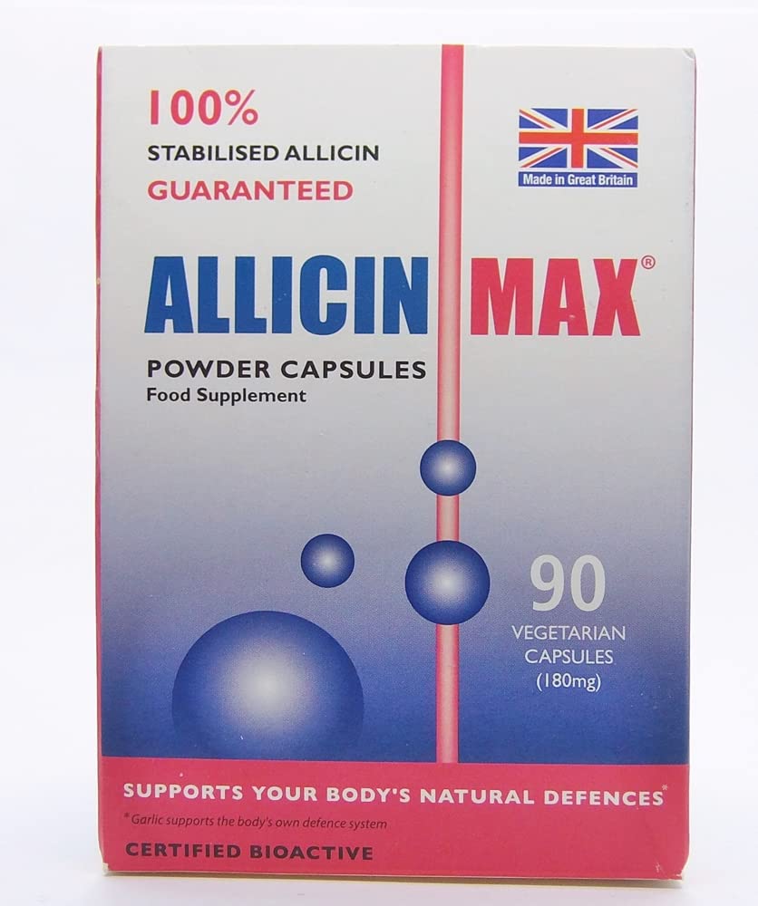 Allicin Max 100% ren allicin 90vcaps (2 Pack)