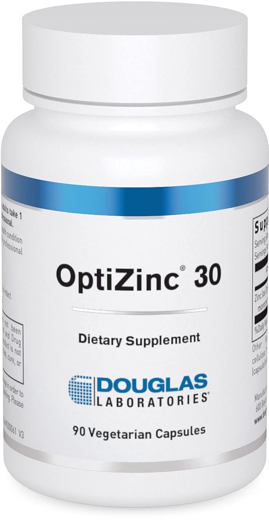 Douglas Laboratories Opti Zink 30 mg. Zink Monometionin støtter immunfunksjonen og sunn hud 90 kapsler