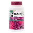 NaturesPlus Herbal Actives Red Yeast Rice, Extended Release - 600 mg, 120 Mini-tabletter - Herbal Supplement - Vegan, Vegetarisk, Glutenfri - 60 Serveringer
