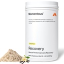 Momentous Recovery Grass-Fed Whey Protein pulver - 20 g Post-Workout Whey Isolate Protein - NSF sertifisert for Sport - Glutenfri - 15 Services - Vanilla - Pakke May Vary