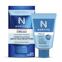Nervive smerte lindring krem, Maks styrke ikke-Greasy Topical smerte leever med Lidocaine og Menthol for tær, føtter, fingre, hender, ben og armer, 3.0oz