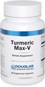 Douglas Laboratories Turmeric Max-V | Standardisert Curcumin å støtte felles og muskelfunksjon | 60 kapsler