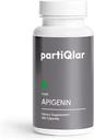 Apigenin, 100 mg Per servering, 60 kapsler – ren – 98,7% Stabilisert – Aktive Bioflavonoider & Antioksidanter – Ikke-GMO