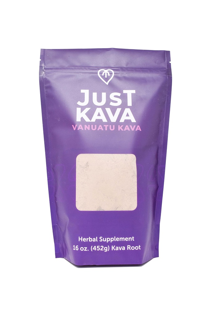 Bare Kava Vanuatu Kava pulver urte Supplement for avslapning 16 OZ (452g)