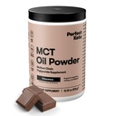 Perfekt keto 7g MCT oljepulver, middels kjede triglycerider Supplement, ikke-mør kaffekremer for keto diett, Ketogen MCT oljeblanding for kaffe, smoothie, proteinshakes, sjokolade, 30 serveringer