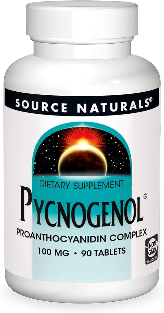 Kilde Naturals Pycnogenol, Proanthocyanidin Complex,100 mg - 90 tabletter