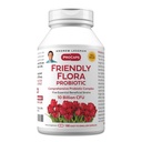 ANDREW LESSMAN Friendly Flora Probiotic 180 Kapsler - 10 milliarder CFU, omfattende blanding av fem probiotiske strimler, kraftig immun og digestiv støtte. Probiotika for kvinner eller menn