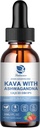 Lukaree (2 Pack) Kava Kava Root Extract Supplement - høy konsentrasjon Kava w/Ashwagandha, Lemon Balm, Valerian Root for Immun & Total Helse - Vegansk, alkoholfri