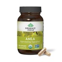 ORGANIC INDIA Amla Kapsler Økologisk - Indisk Gooseberry Herbal vitamin Supplement, Amla Supplement, Immun støtte, Vegan, Glutenfri, Ayurvedic, Antioksidant, Ikke-GMO - 60 Kapsler