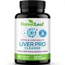 Liver Cleanse Detox & Repair - Fatty Lever Repair Detox Complex Supplement m/Choline, Sink, Melk Thistle, Dandelion Root, Turmeric, Burdock, Artichoke - Liver Support Supplement ® 60 Caps