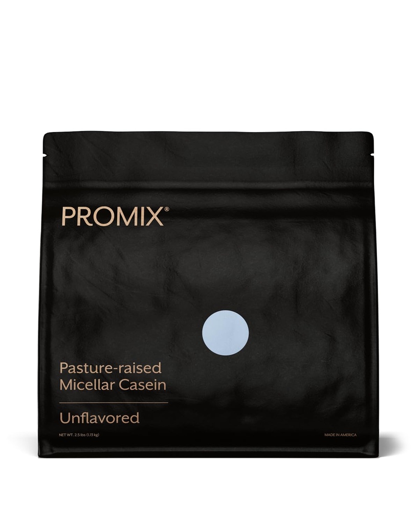 Protein pulver - Grass-Fed, Pastur hevet, langsom release Micellar Casein - Glutenfri - Unflavored, 2,5 pound (Pack of 1)