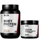 BARE PERFORMANCE NUTRITION BPN Whey Cinnamon Roll Protein + Kreatin Bundle