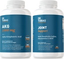 Dr. Tobias AKG Supplement & felles støtte Supplement - Støtter energi, muskler, Cartilage og felles helse, ikke-GMO