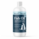 Fera Kjæledyr Fish Oil - Omega 3 for hunder og katter å støtte leddene, hjertet, huden og Coat Helse - Ikke GMO med vitamin E - 16 oz