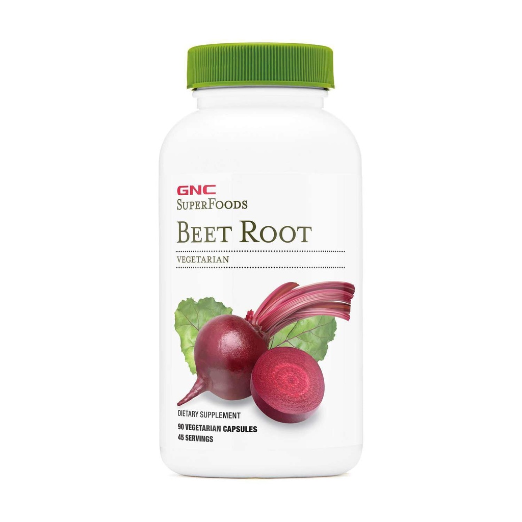 GNC SuperFoods Beet Root, gir 60 mg klorofyll, 90 kapsler
