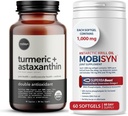 Organics Turmeric med Astaxanthin Supplement + ren krillolje