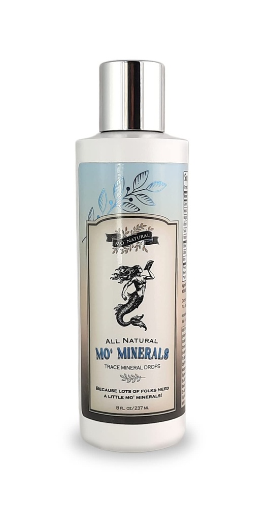 Mo' Minerals Trace Mineral Drops | 72+ Ionic Trace Minerals® 8 oz.
